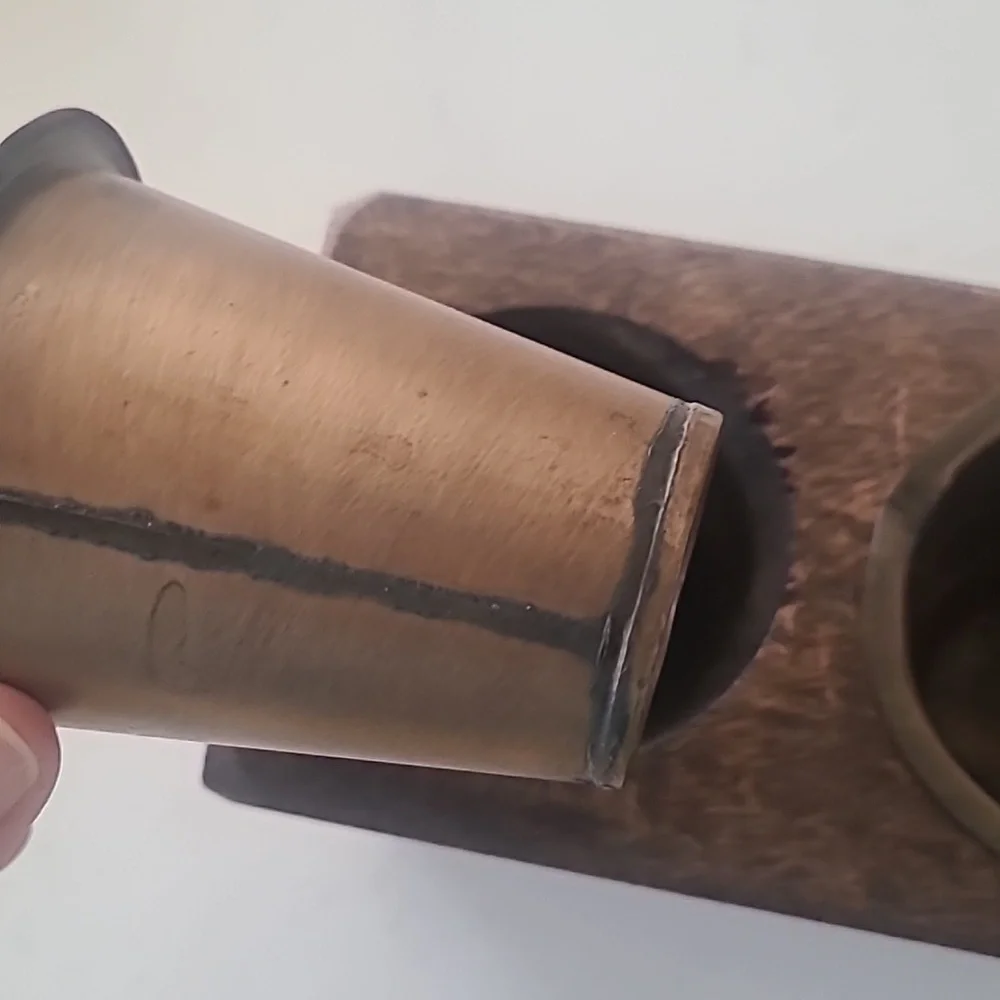 Rustic Pottery Barn Candle Holder